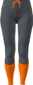 T2 PRO SERIES CHILLPROOF LONGPANTS TITANIUM / ORANGE  - WOMENS