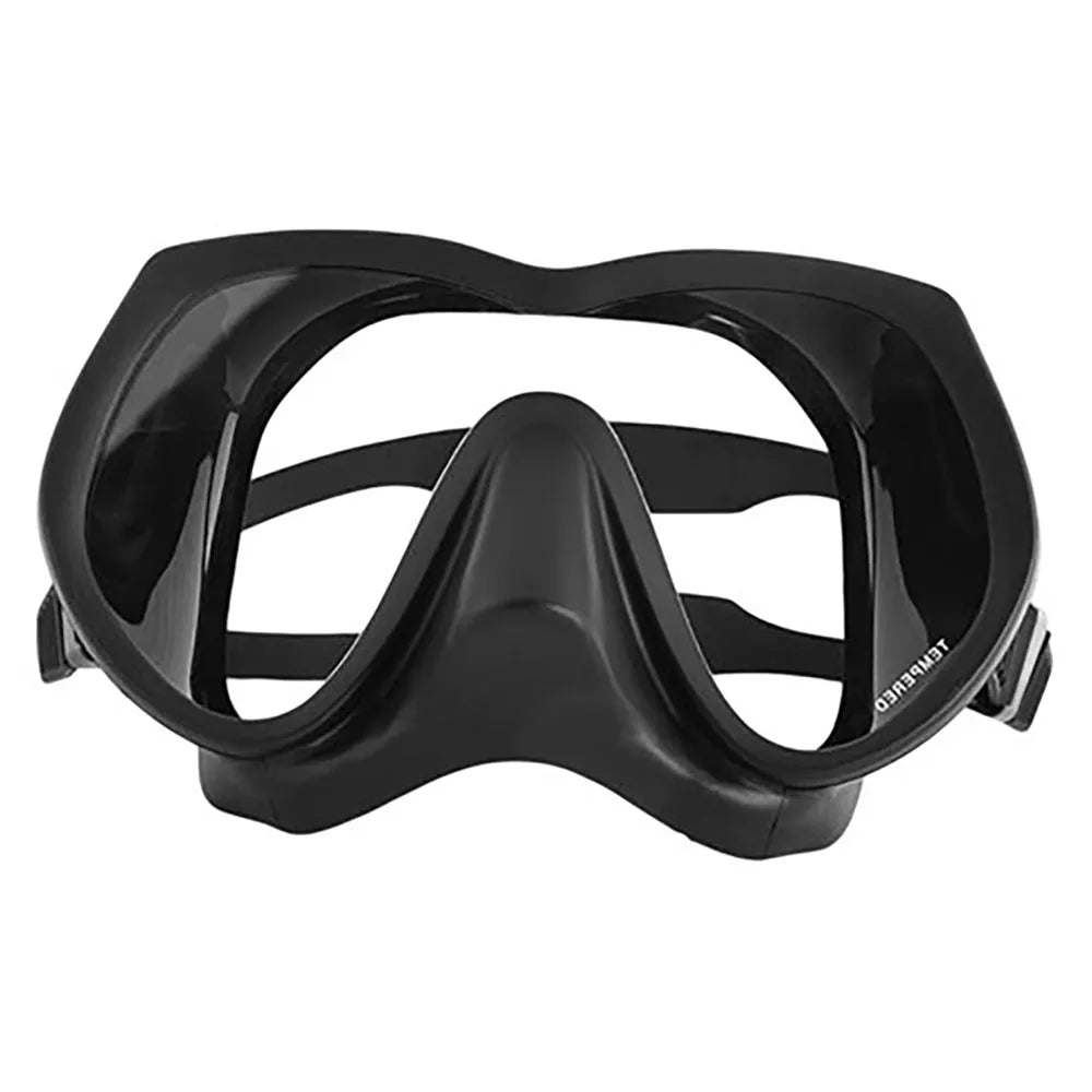 De profundis Frameless diving mask