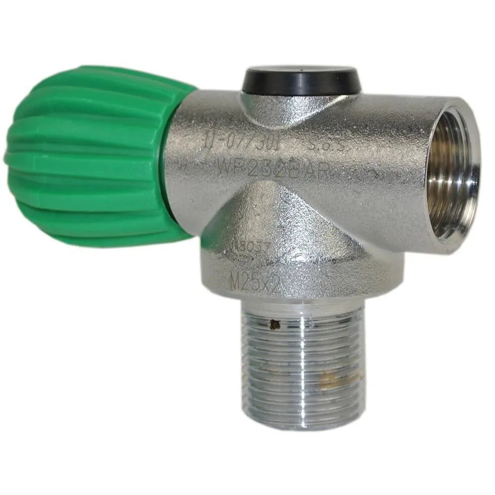 Metalsub Ccr In Line Nitrox M25 Neck M26 valve