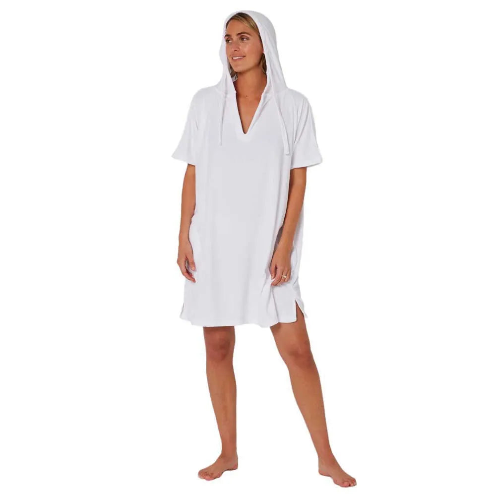Ocean & earth V Neck Hooded poncho